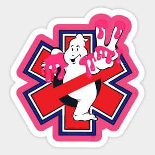 Ghostbusters Medi-Corps “I’ve Been Slimed 2” - Tee Sticker